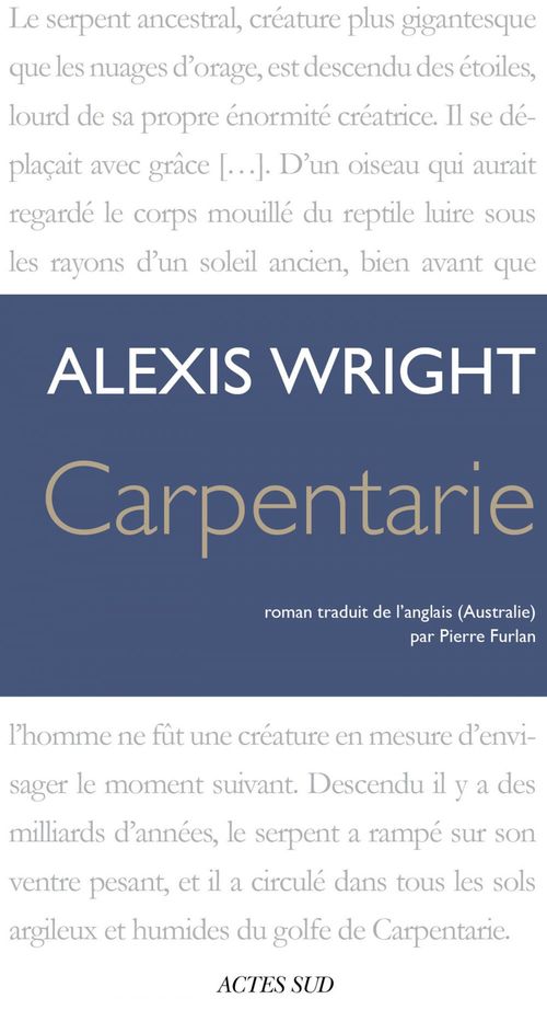 Couverture ebook de Carpentarie, de Alexis Wright