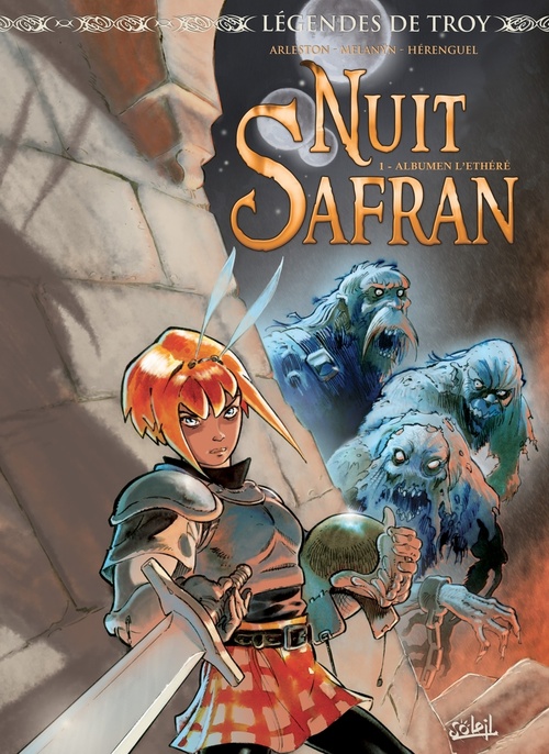 ebook cover of Légendes de Troy - Nuit Safran T01 - Albumen l'éthéré, by Christophe Arleston