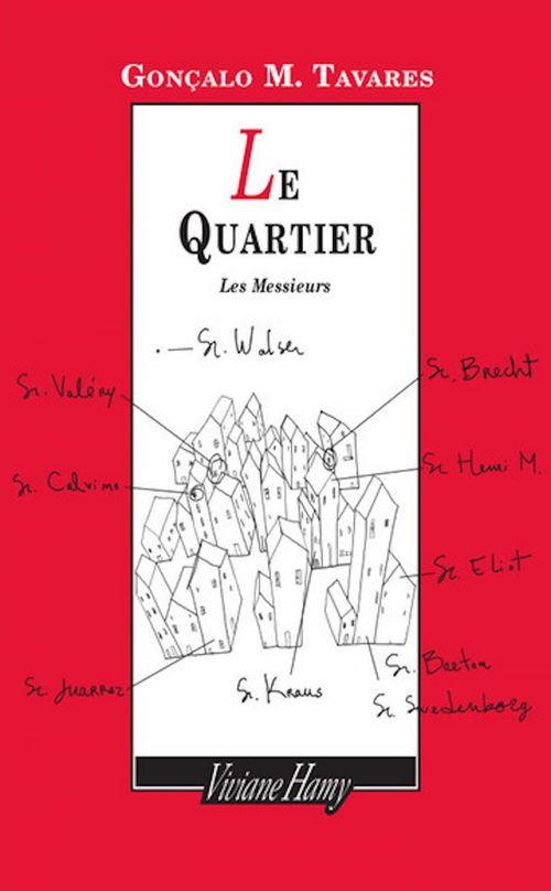 ebook cover of Le Quartier, by Gonçalo M. Tavares