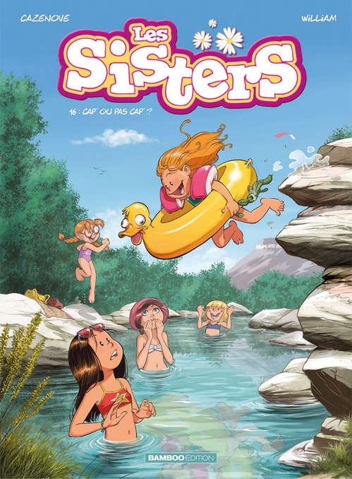 ebook cover of Les Sisters - Tome 16 - Cap' ou pas cap' ?, by Christophe Cazenove, William
