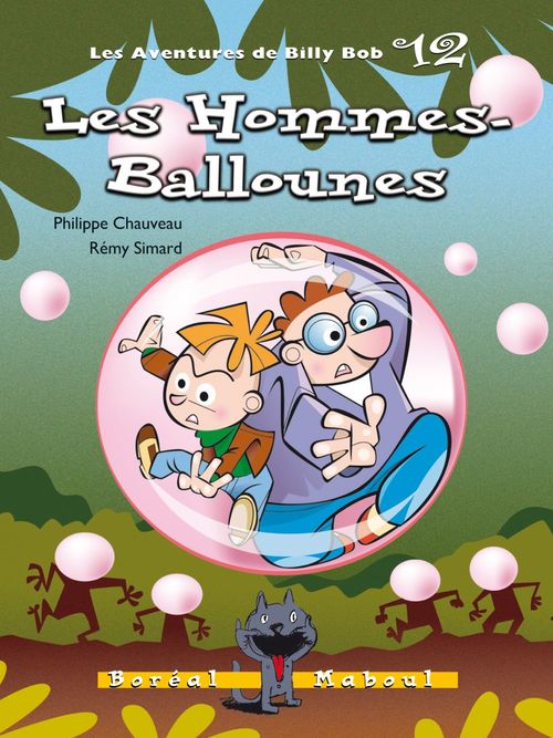 Couverture ebook de Les hommes-ballounes, de Philippe Chauveau