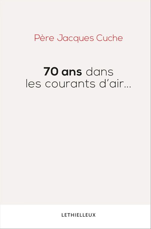 ebook cover of 70 ans dans les courants d'air..., by Jacques Cuche