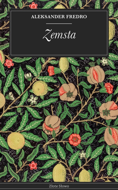 ebook cover of Zemsta, by Aleksander Fredro