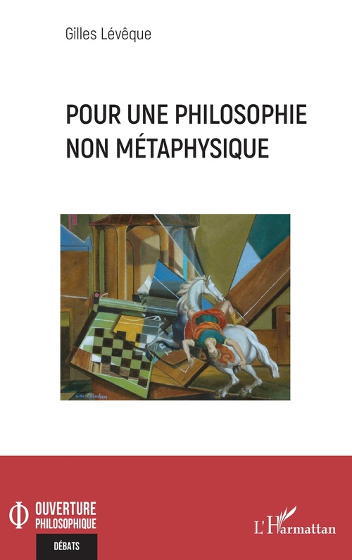ebook cover of Pour une philosophie non métaphysique, by Gilles Lévêque