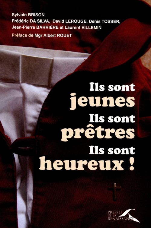 Couverture ebook de ILS SONT JEUNES, ILS SONT PRETRES, ILS SONT HEUREUX, de Sylvain Brison