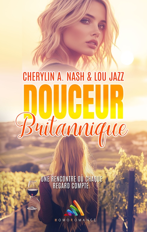Couverture ebook de Douceur Britannique, de Cherylin A.Nash, Homoromance Editions, Lou Jazz