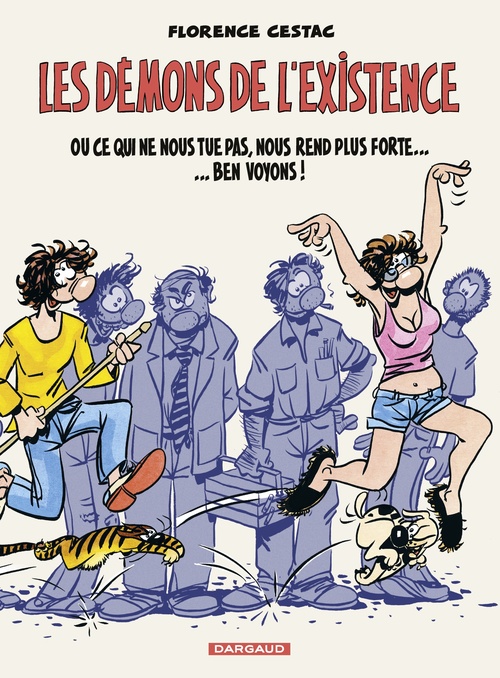 Couverture ebook de Les Démons de l'existence, de Florence Cestac