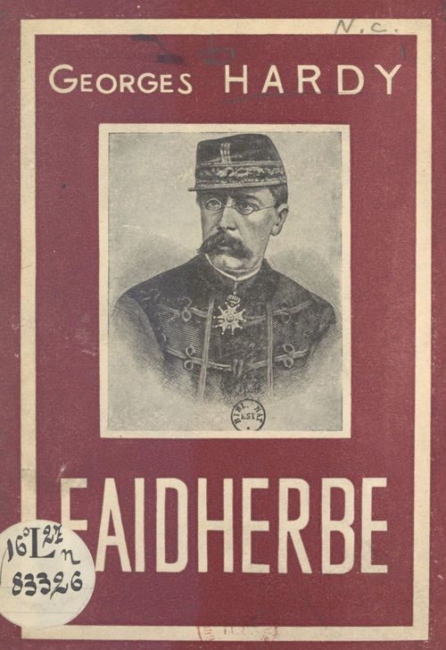 ebook cover of Faidherbe, by Georges Hardy