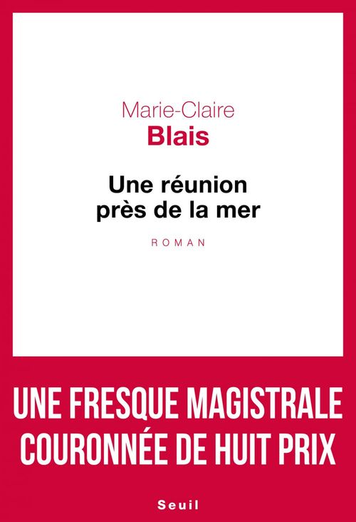 ebook cover of Une réunion près de la mer, by Marie-Claire Blais