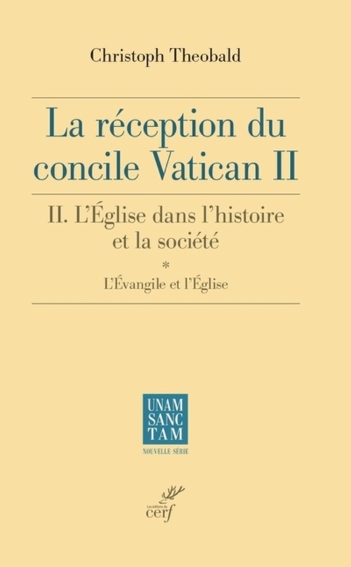 Couverture ebook de LA RECEPTION DU CONCILE VATICAN II. - L'EGLISE DANS L'HISTOIRE ET LA SOCIETE., de THEOBALD CHRISTOPH