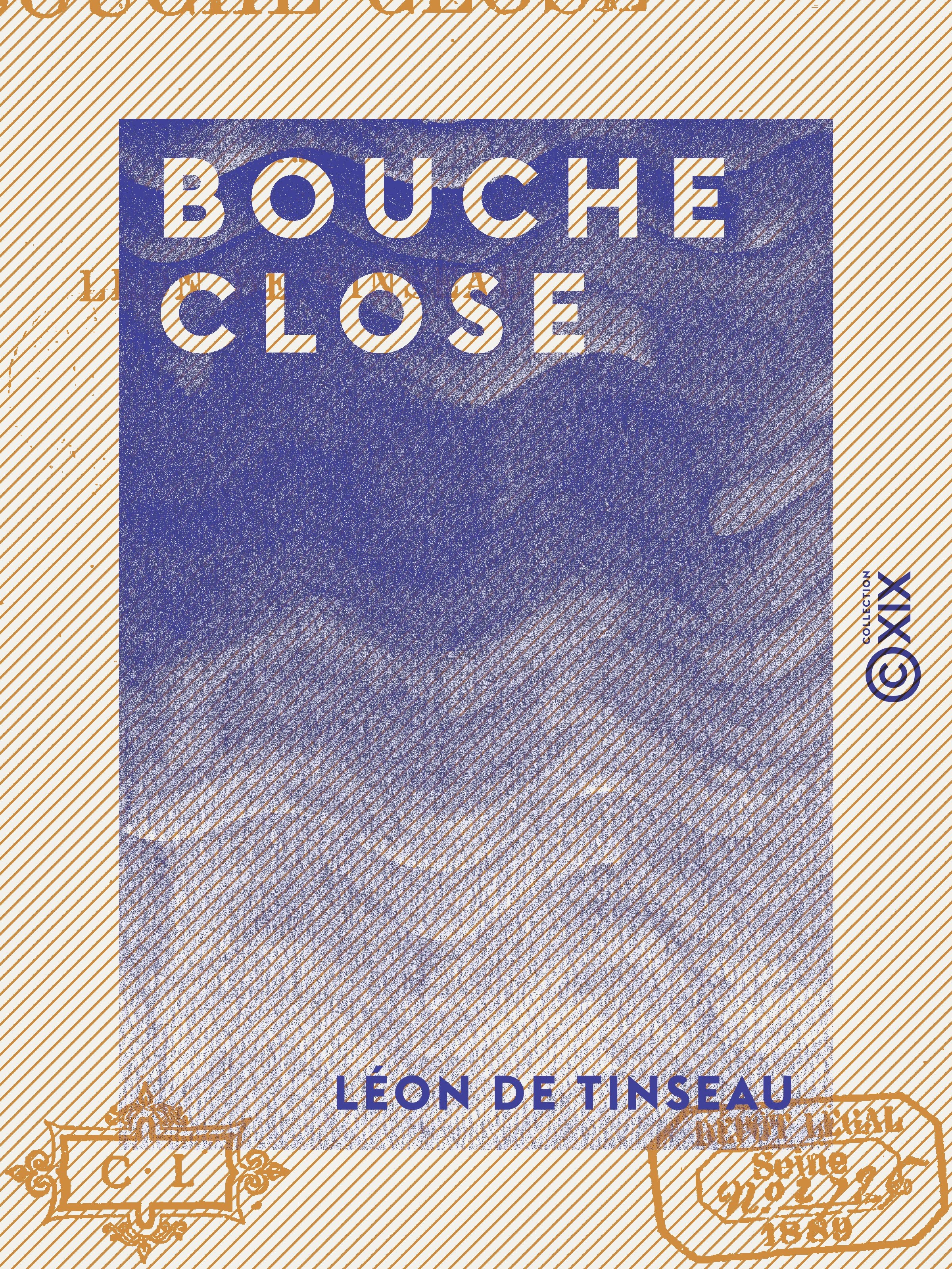 ebook cover of Bouche close, by Leon De Tinseau