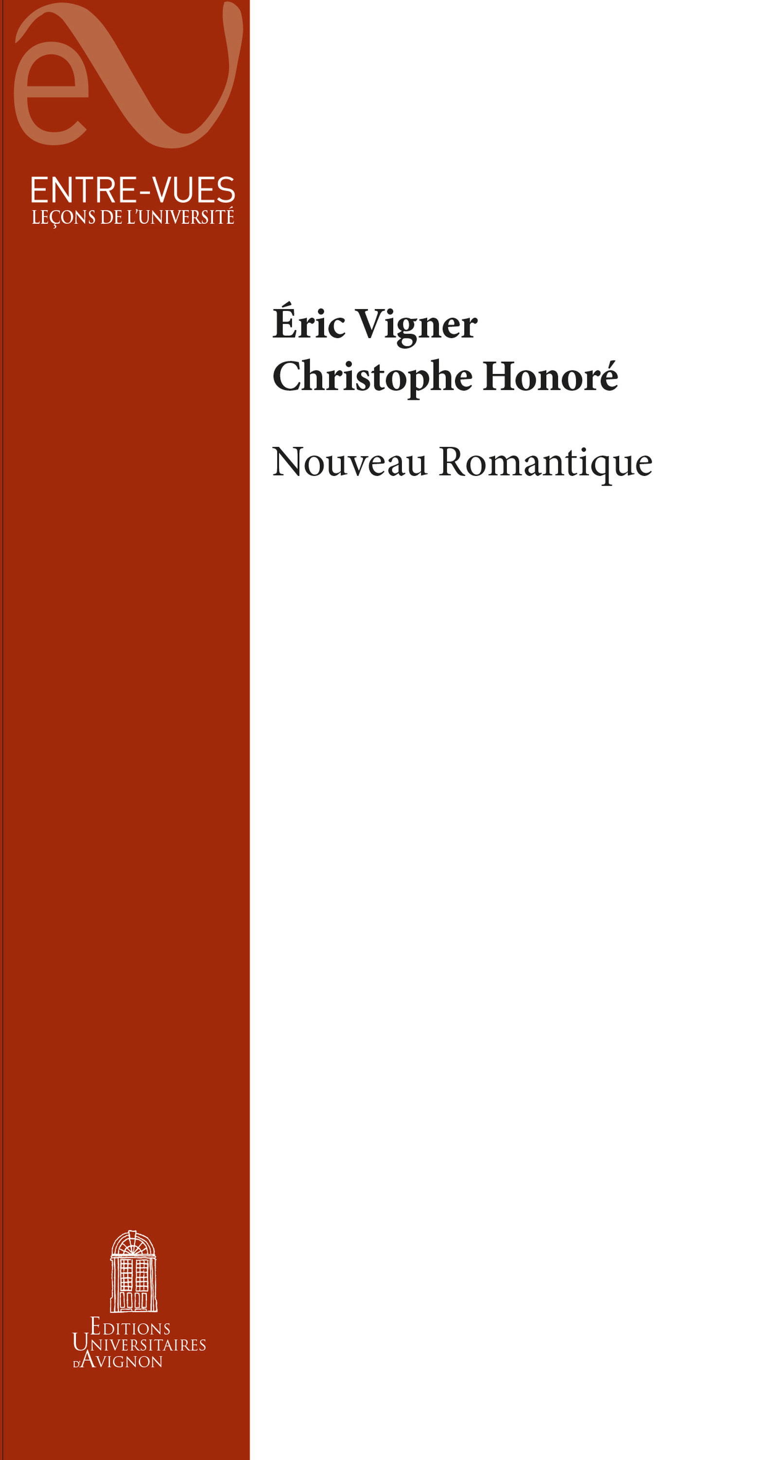 ebook cover of Nouveau Romantique, by Honore Vigner  Eric
