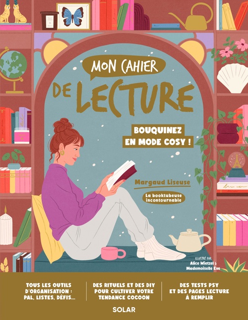 ebook cover of Mon cahier de lecture, by Margaud Liseuse