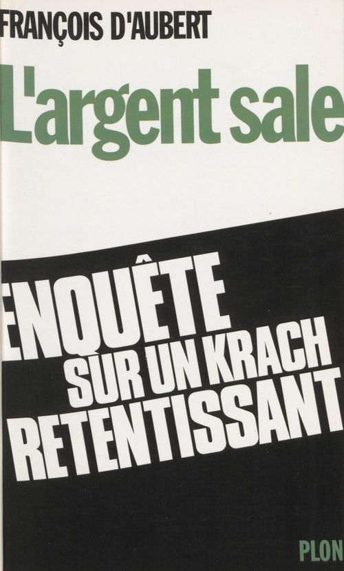 Couverture ebook de L'Argent sale, de Brigitte Aubert