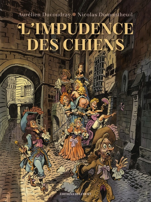 ebook cover of L'Impudence des chiens, by Aurélien Ducoudray