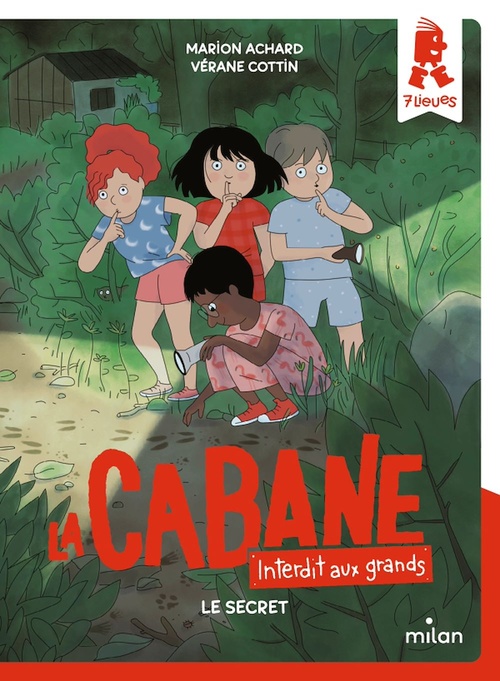 Couverture ebook de La cabane - Interdit aux grands !, Tome 03, de Marion Achard