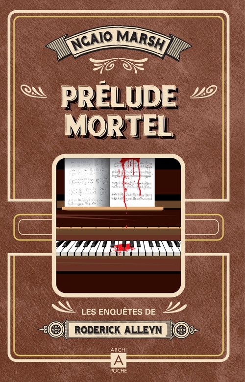 ebook cover of Prélude mortel, by Ngaio Marsh