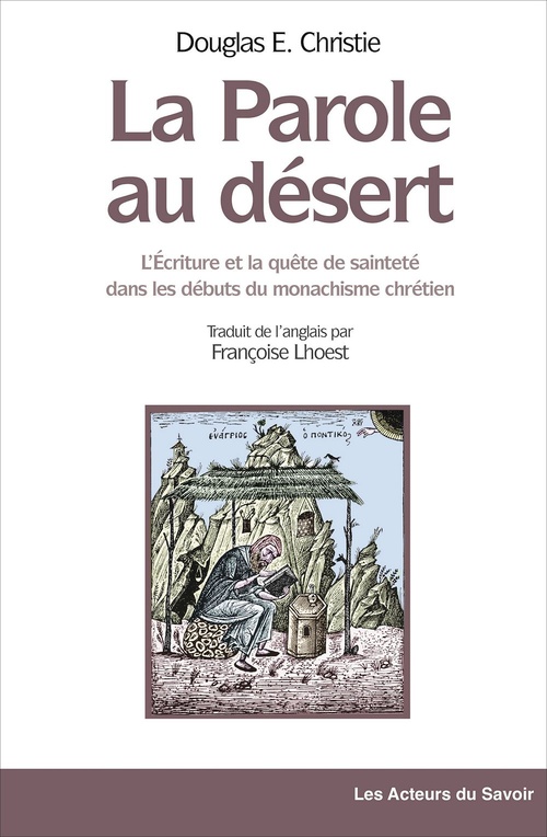 ebook cover of La parole au désert, by Douglas E. Christie, Francoise Lhoest