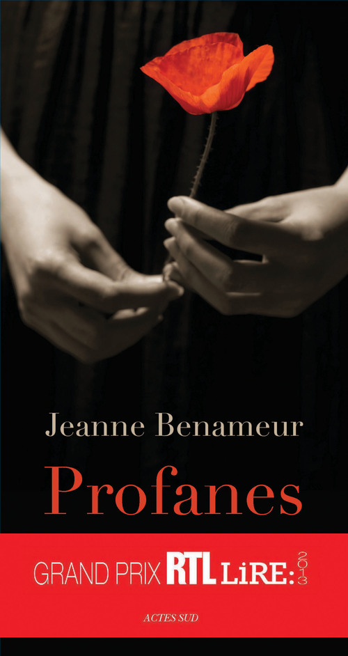 ebook cover of Profanes, by Jeanne Benameur