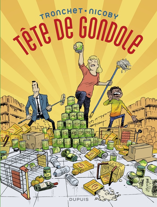 Couverture ebook de Tête de gondole, de Tronchet