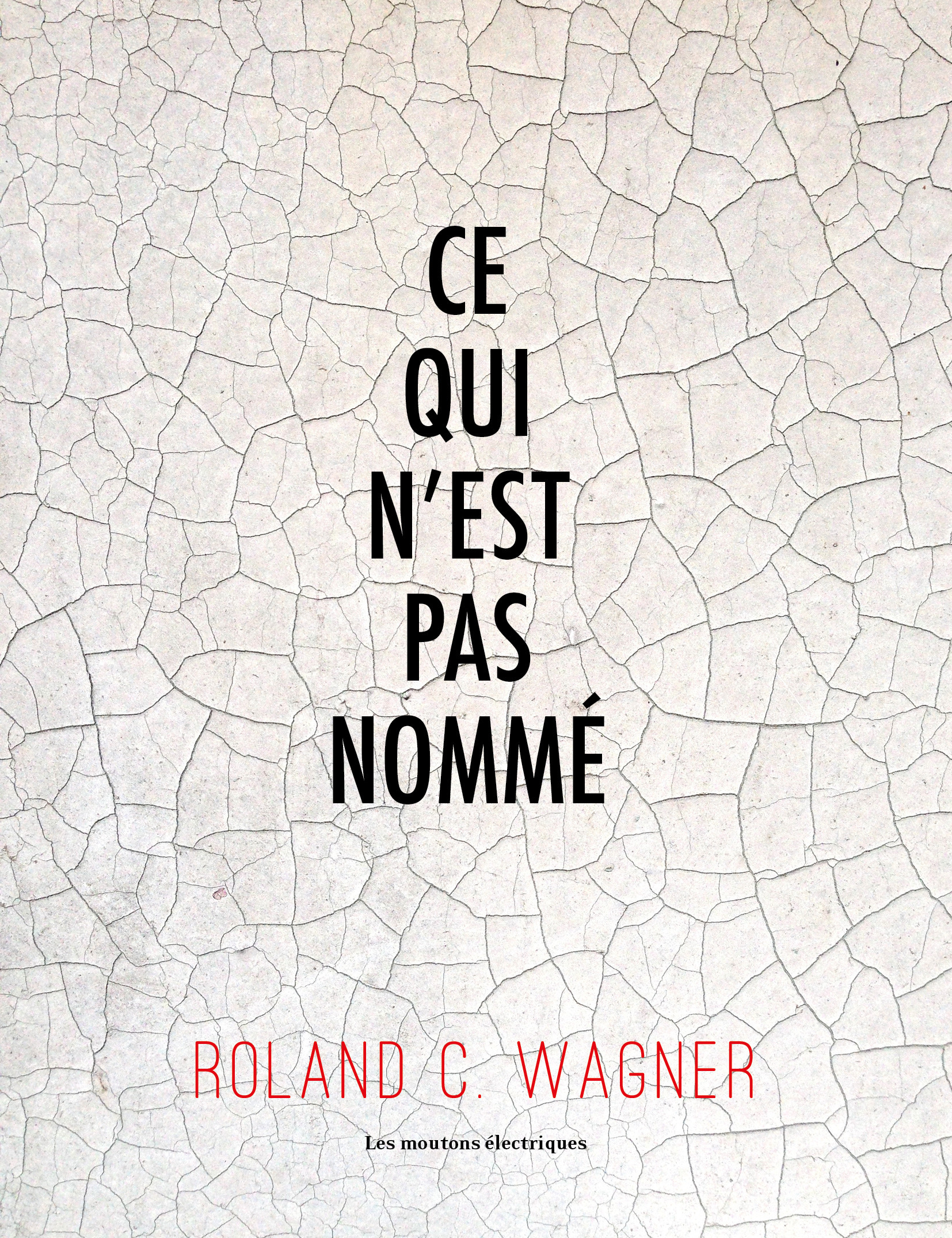 Couverture ebook de Ce qui n'est pas nommé, de Roland C. Wagner