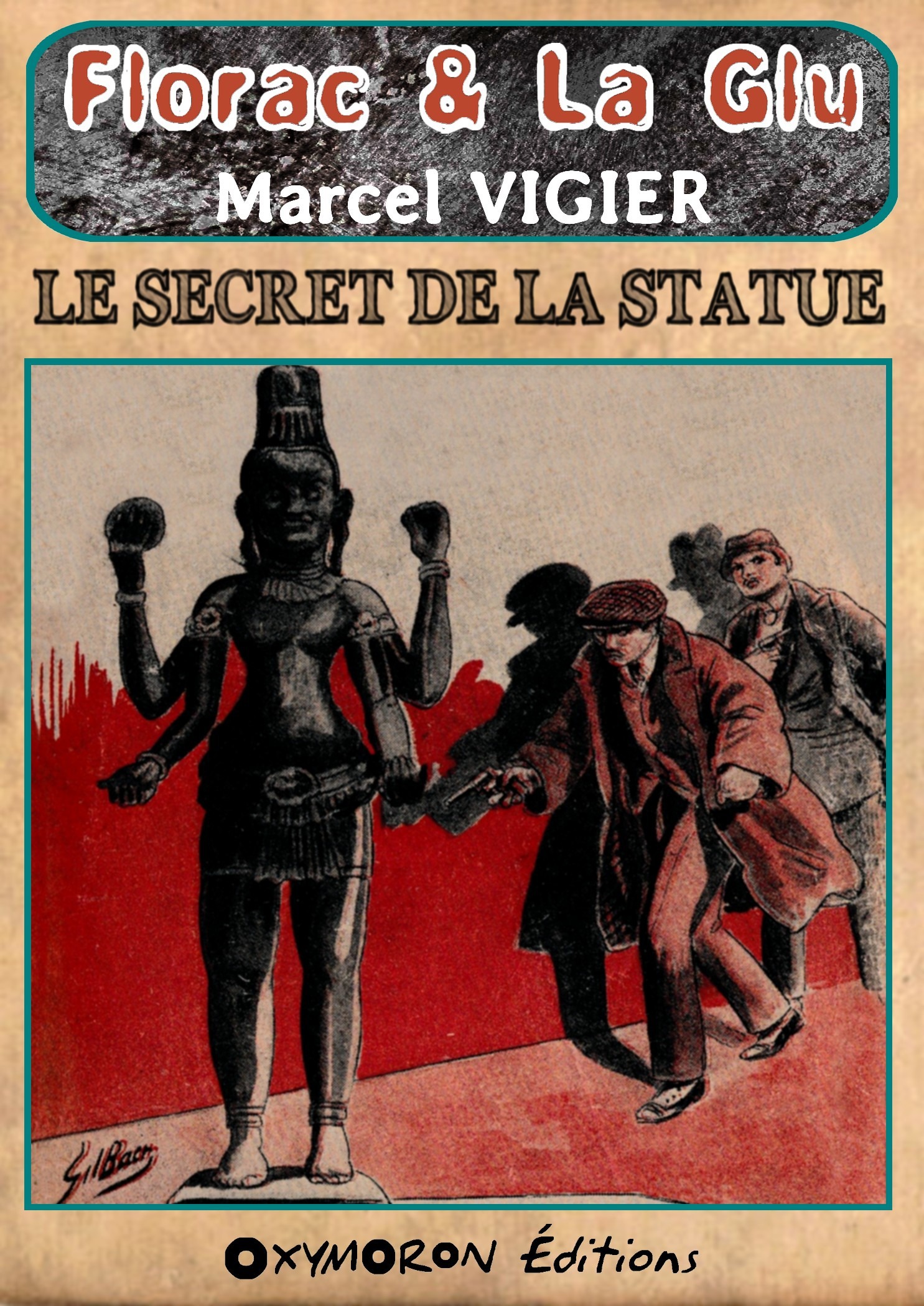 Couverture ebook de Le secret de la statue, de Marcel Vigier