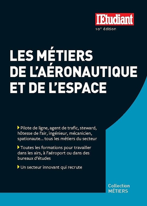 ebook cover of Les métiers de l'aéronautique et de l'espace - 10e Éditions, by Debora Fiori