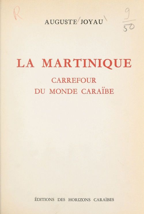 Couverture ebook de La Martinique, de Auguste Joyau
