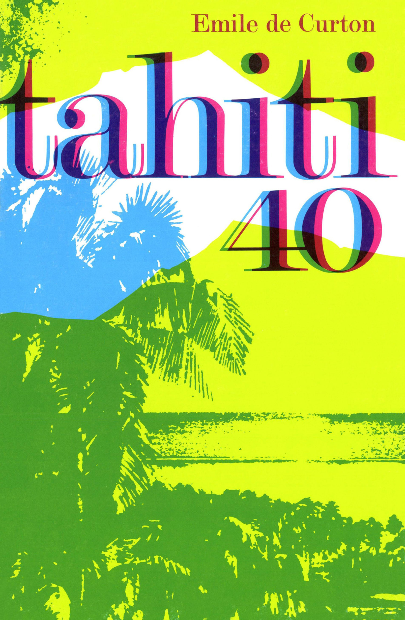 ebook cover of Tahiti 40, by Emile De Curton
