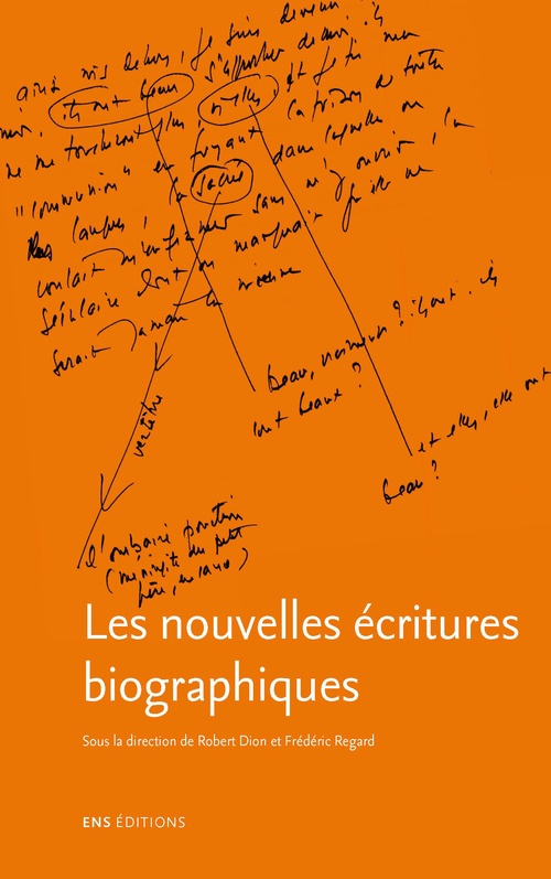 Couverture ebook de Les nouvelles écritures biographiques, de Robert Dion