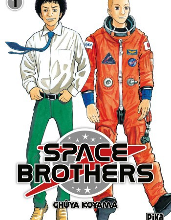 Couverture ebook de Space Brothers T01, de Chûya Koyama