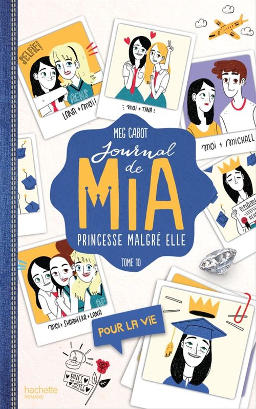 ebook cover of Journal de Mia - Tome 10 - Pour la vie, by Meg Cabot