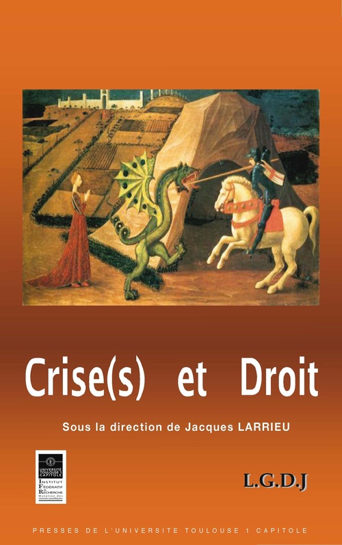 Couverture ebook de Crise(s) et droit, de