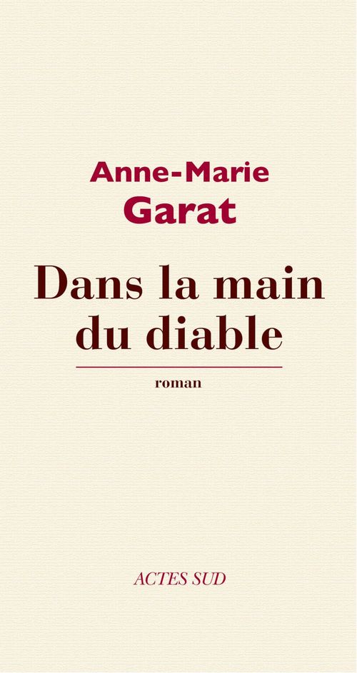 Couverture ebook de Dans la main du diable, de Anne-Marie Garat