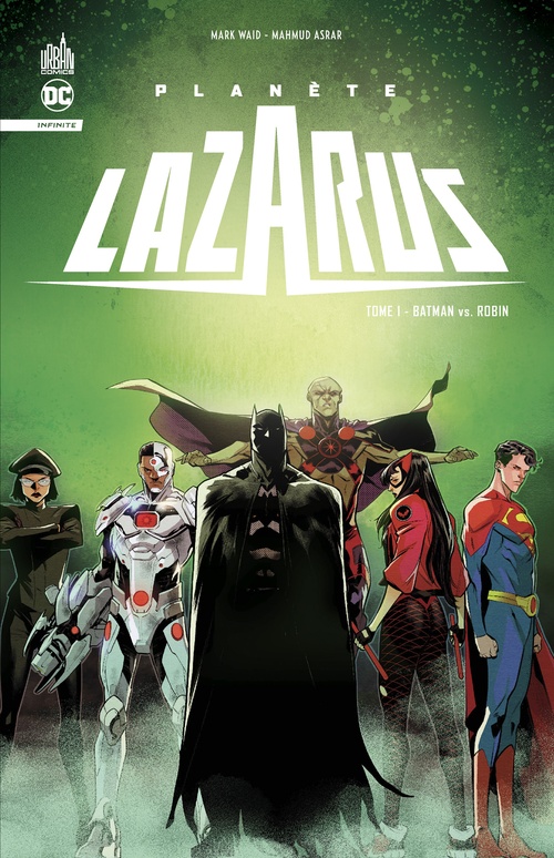 ebook cover of Planète Lazarus 1 sur 2 : Batman vs Robin, by Mark Waid