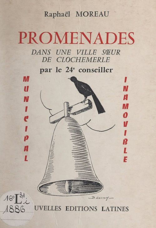 ebook cover of Promenades dans une ville soeur de Clochemerle, by Raphael Moreau