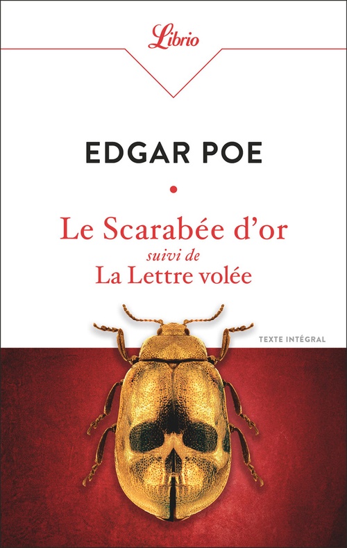 Couverture ebook de Le Scarabée d'or suivi de La Lettre volée, de Edgar Allan Poe