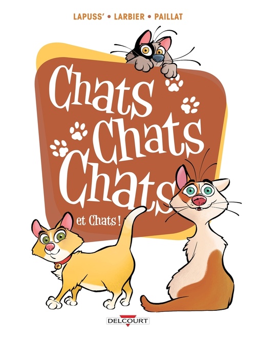 ebook cover of Chats chats chats et chats !, by  Lapuss'