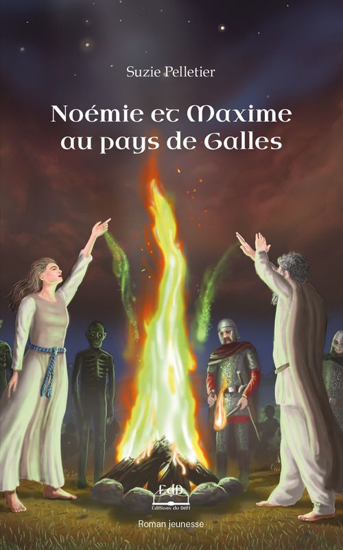 Couverture ebook de Noémie et Maxime au pays de Galles, de Suzie Pelletier