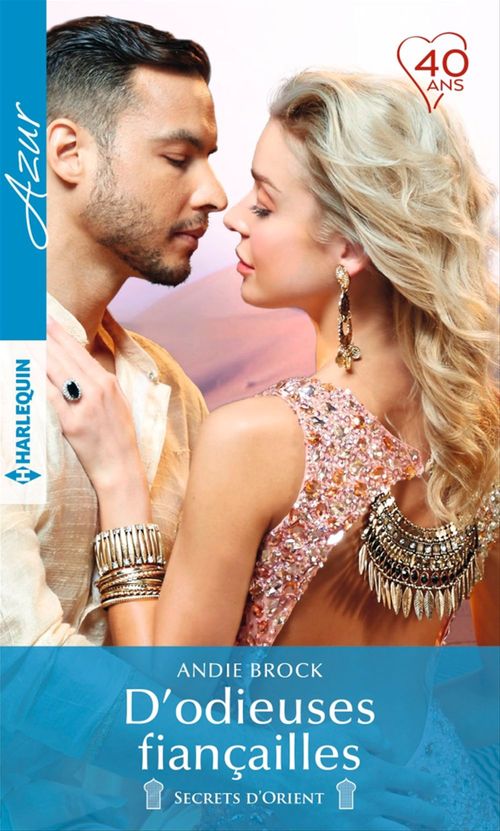 ebook cover of D'odieuses fiançailles, by Andie Brock