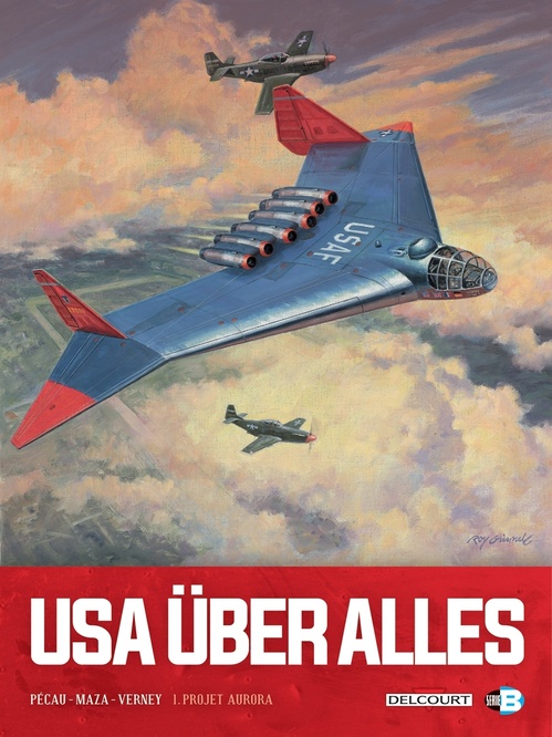 Couverture ebook de USA über alles T1 - Projet Aurora, de Jean-Pierre Pécau