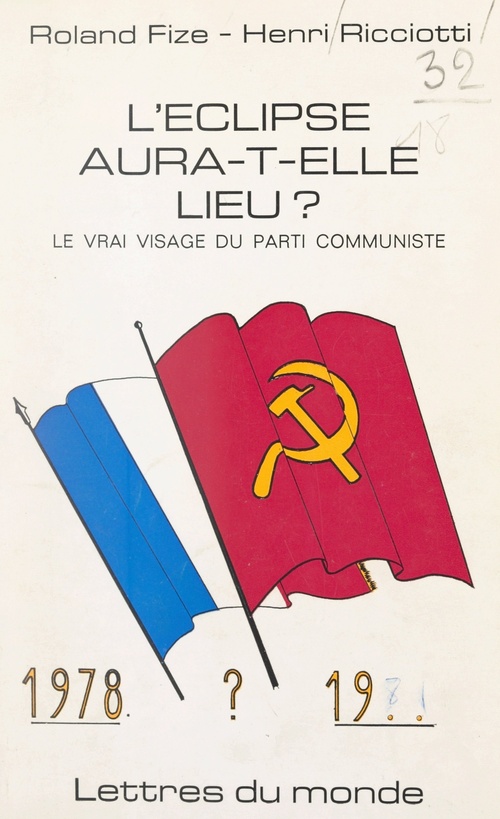 ebook cover of L'éclipse aura-t-elle lieu ?, by Henri Ricciotti, Roland Fize
