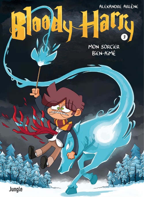 Couverture ebook de Bloody Harry - Tome 3 - Mon sorcier bien-aimé, de Alexandre Arlène