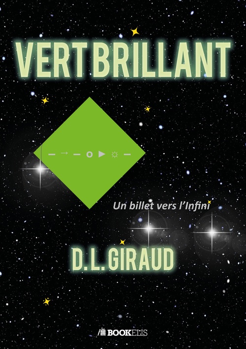 ebook cover of VERT BRILLANT, by D. L. GIRAUD