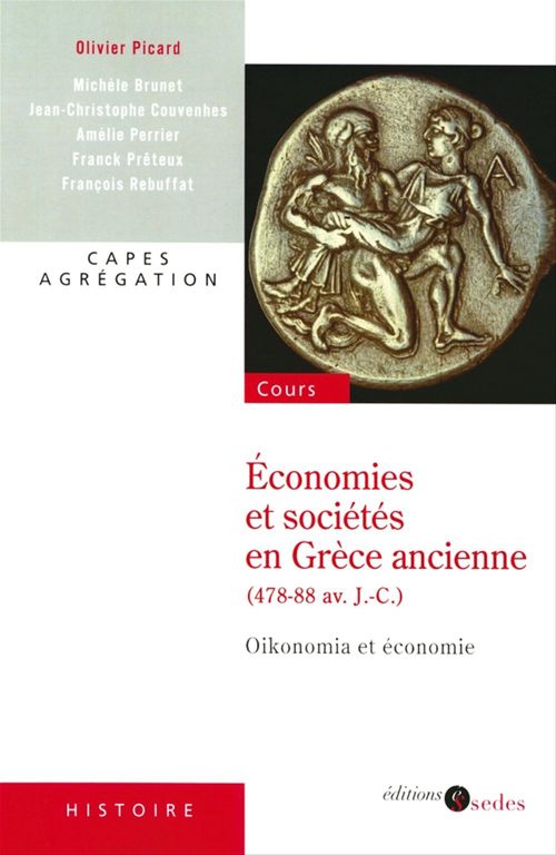 Couverture ebook de Économies et sociétés en Grèce ancienne (478-88 av. J.-C.), de