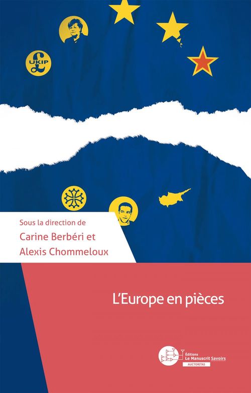 Couverture ebook de L'Europe en pièces, de Alexis Chommeloux, Carine Berberi