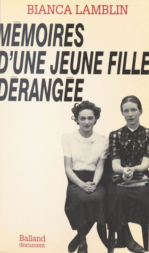 ebook cover of Mémoires d'une jeune fille dérangée, by Bianca Lamblin