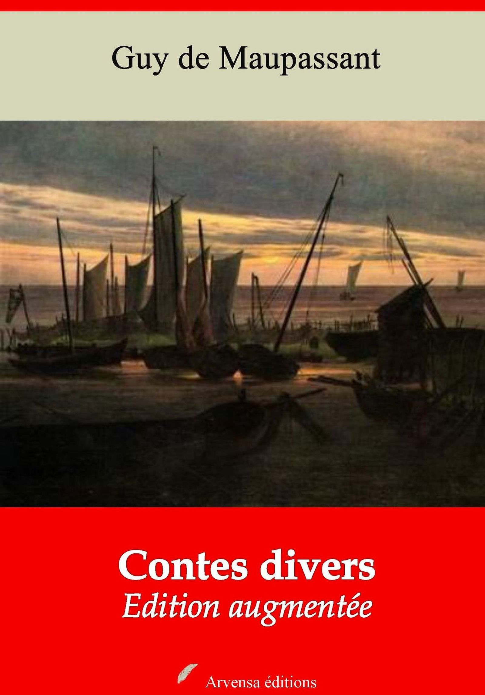 ebook cover of Nouvelles et contes divers - suivi d'annexes, by Guy De Maupassant