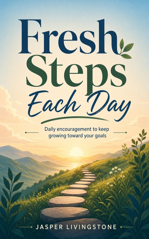 Couverture ebook de Fresh Steps Each Day, de Jasper Livingstone