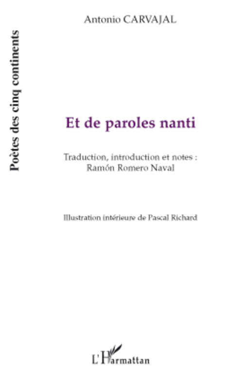 ebook cover of Et de paroles Nanti, by Antonio Carnajal
